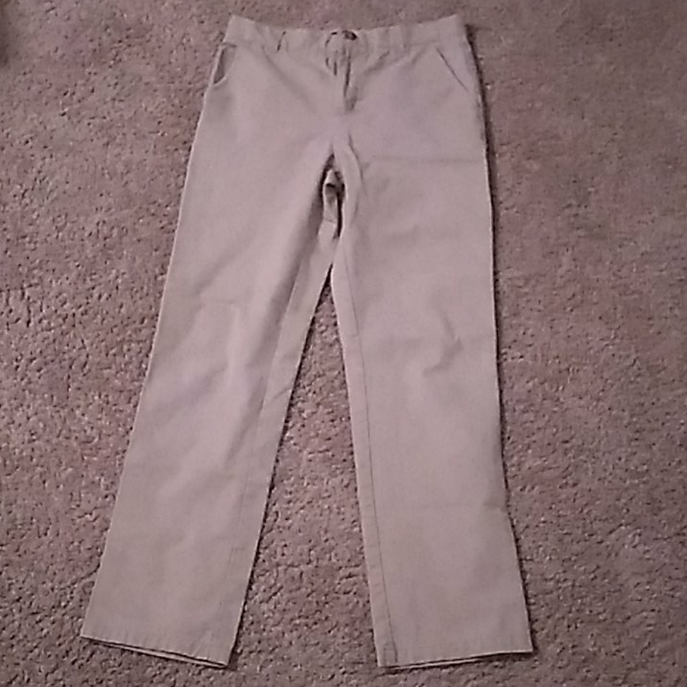 Boys kahki straight leg pants